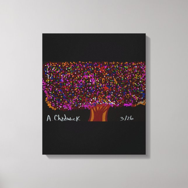 Tree of Prosperity  Leinwanddruck (Vorderseite)