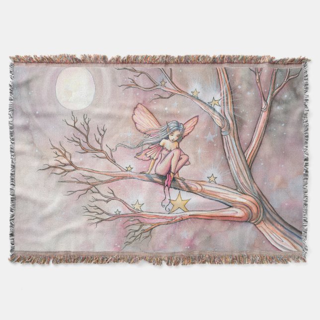 Tree of Stars Fairy Fantasy Art Decke (Vorderseite)