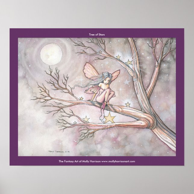 Tree of Stars Fairy Poster von Molly Harrison (Vorne)