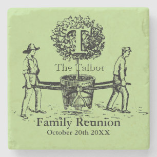 Tree Personalisiert Family Wiedersehen Marble Unte Steinuntersetzer