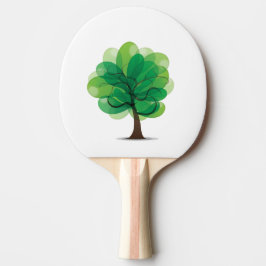 Tree Ping Pong Paddle Tischtennis Schläger