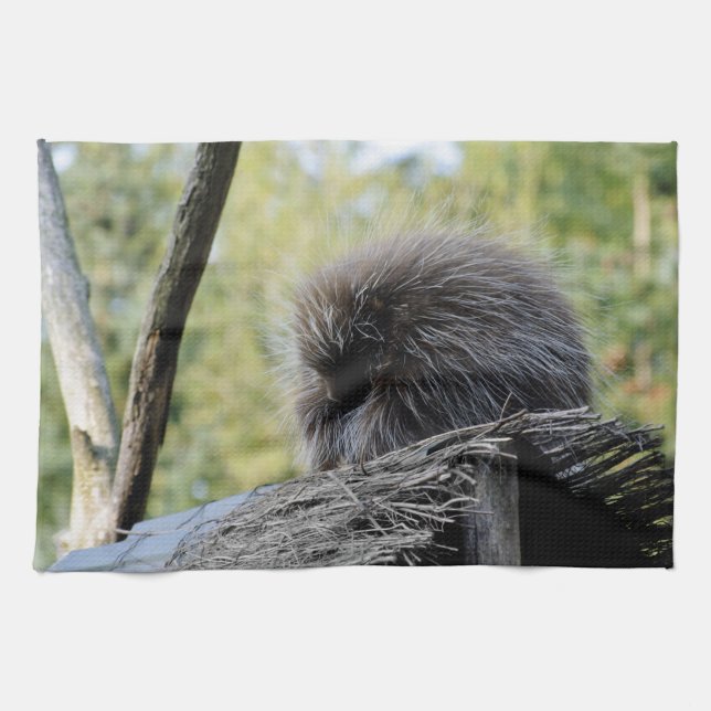 Tree Porcupine Handtuch (Horizontal)