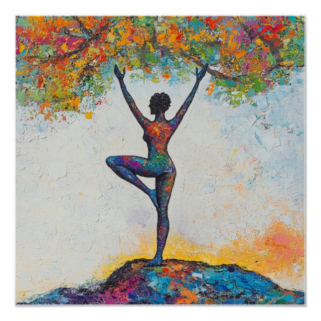 Tree Pose Poster (Vorderseite)