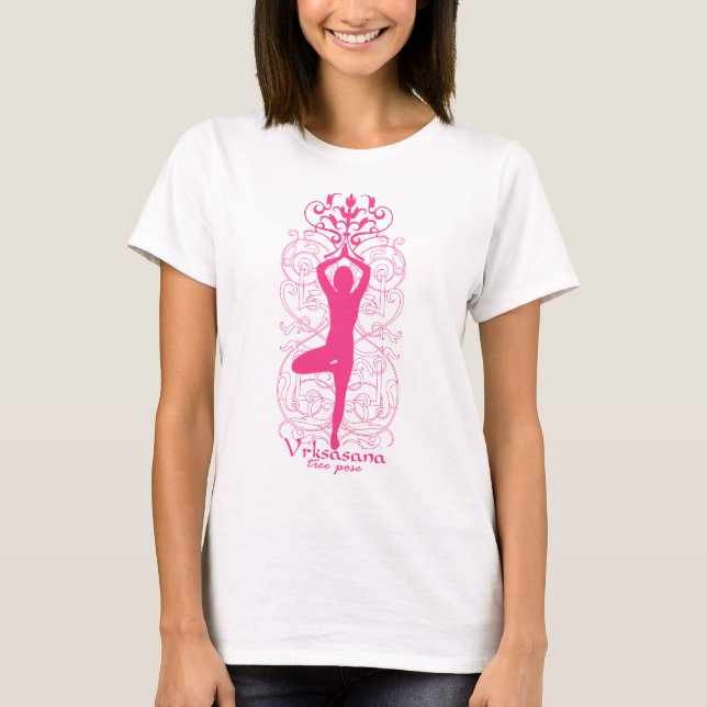 Tree Pose T - Shirt (Vorderseite)