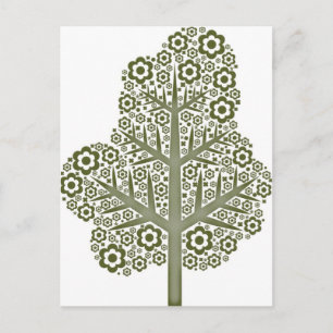 Tree Postcard Postkarte