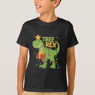 Tree Rex Dinosaur Familienweihnachtsgruppe Matchin T-Shirt