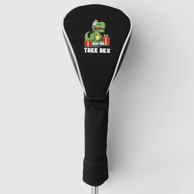 Tree Rex Funny T-Rex Sweats Dinosaur Albern Puns Golf Headcover (Vorderseite)