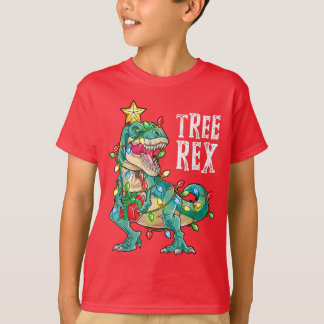 Tree Rex Shirt Christmas T-Rex Christmas Dinosaur