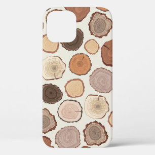 Tree Rings Forest Doodle Muster Case-Mate iPhone Hülle