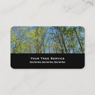 Tree Service Business Card Visitenkarte