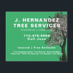 Tree-Service-Flyer Flyer<br><div class="desc">Tree Service Flyer. Dienstleistungen. Green.</div>
