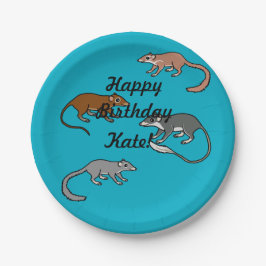 Tree Shrews Pappteller