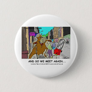 Tree Stump Vs Chainsaw Funny Mugs Cards Geschenke Button