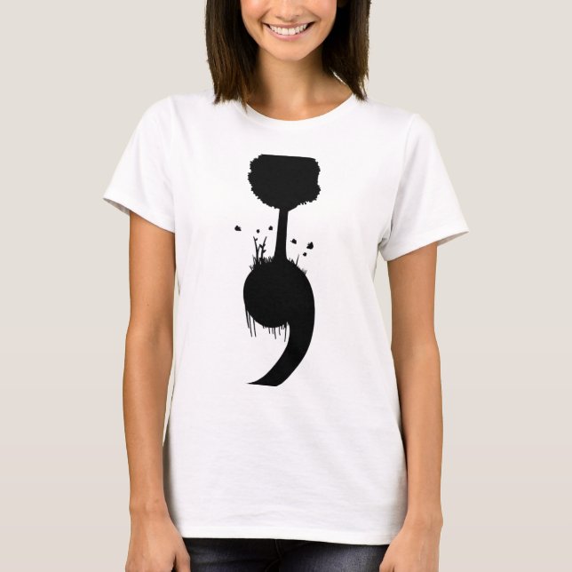 Tree Suizid Depression Prevention T-Shirt (Vorderseite)