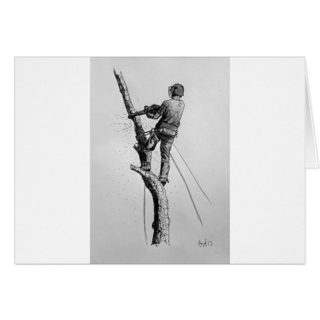 Tree Surgeon Arborist (Devant horizontal)
