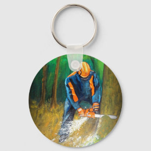 Tree Surgeon Arborist christmas present Birthday Schlüsselanhänger