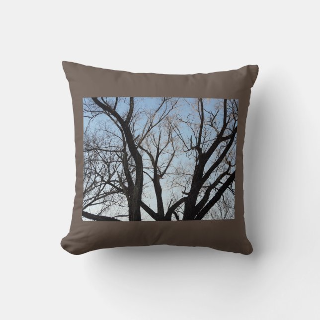 Tree Throw Pillow Kissen (Vorderseite)