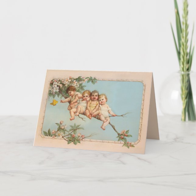 Tree Top Babies Karte (Vorderseite)