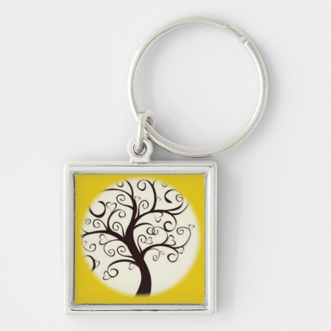 Tree Tropical Keyring Schlüsselanhänger (Vorne)