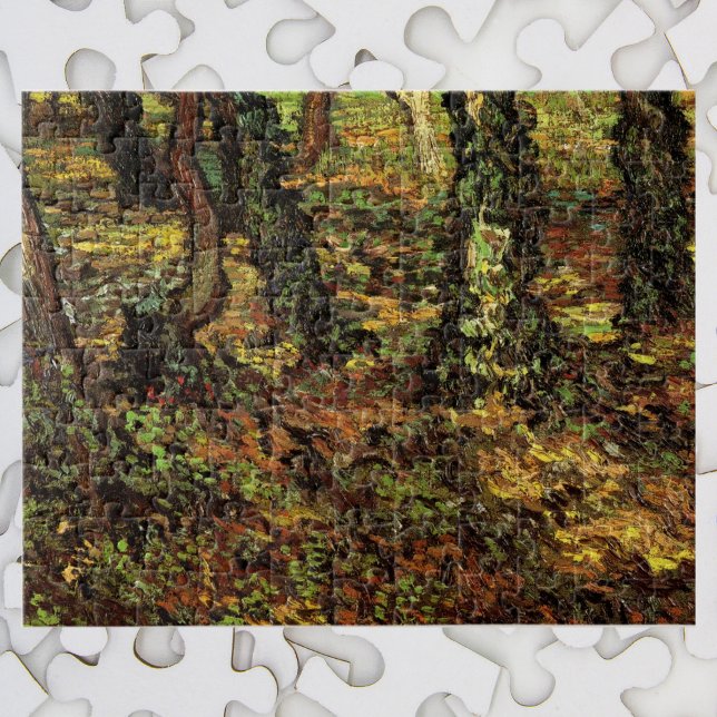 Tree Trunks with Ivy von Vincent van Gogh (Von Creator hochgeladen)