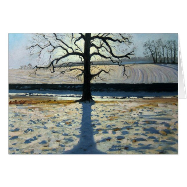 Tree und Shadow Calke Abbey Derbyshire (Vorderseite (Horizontal))
