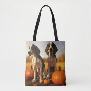 Tree Walker Coonhound Welpe Autumn Pumpkin Tasche