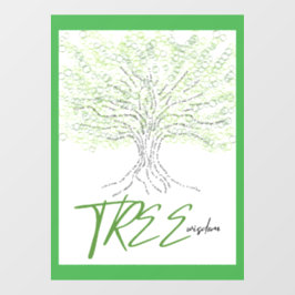 Tree Wisdom Fensteraufkleber