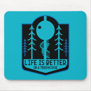 Treehouse Eigentümer Mousepad