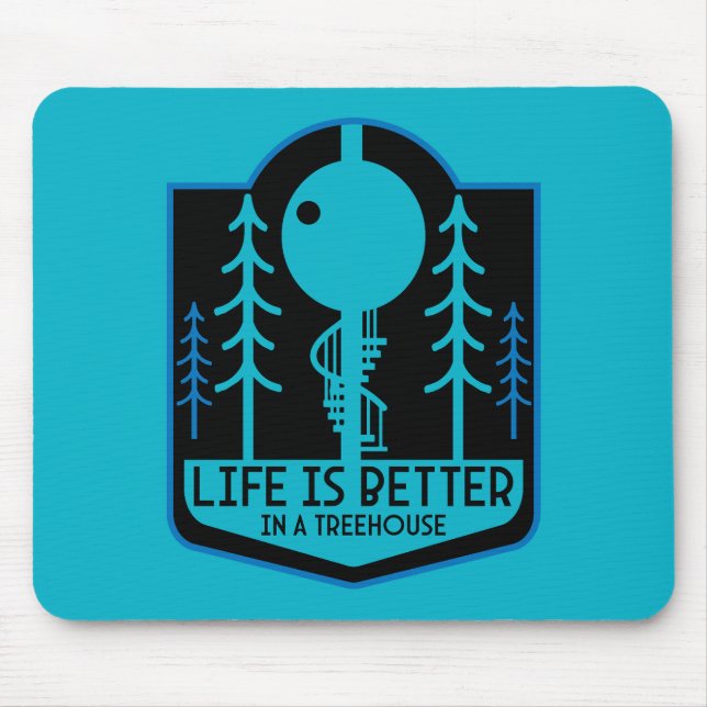Treehouse Eigentümer Mousepad (Vorne)