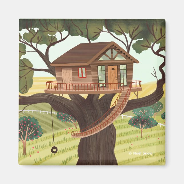 Treehouse Magnet (Vorne)