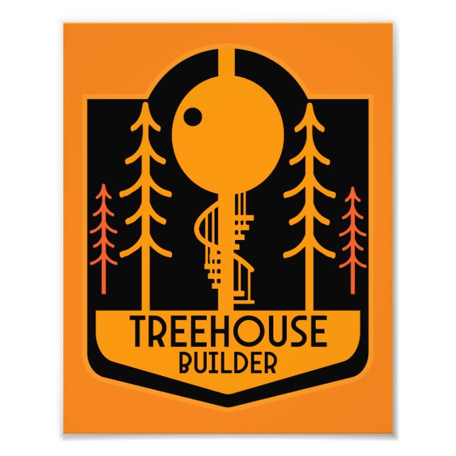 Treehouse Master Builder Fotodruck (Vorne)