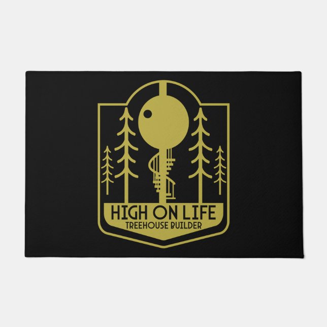 Treehouse Master Builder Fußmatte (Vorderseite)