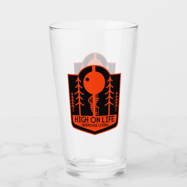 Treehouse Master Builder Glas (Vorderseite)