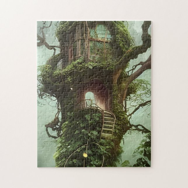 Treehouse mit Ivy (Vertikal)