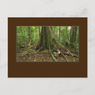 TreeHouse Montage Postcard Postkarte