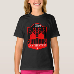 Treehouse Playhouse Geschenke und Bekleidung T-Shirt