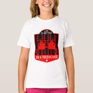 Treehouse Playhouse Geschenke und Bekleidung T-Shirt