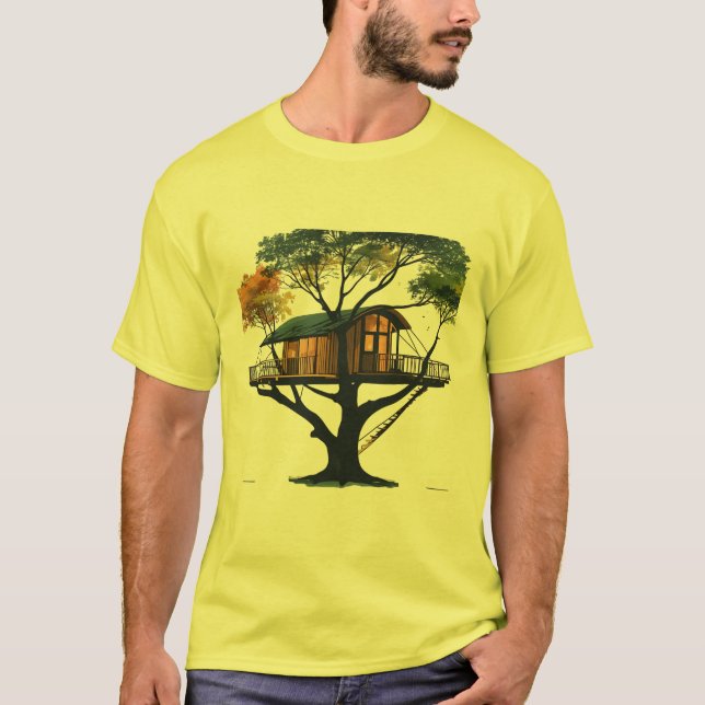 Treehouse-Retreat T-Shirt (Vorderseite)