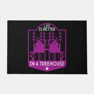 Treehouses Fußmatte