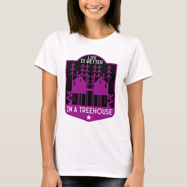 Treehouses T-Shirt (Vorderseite)