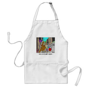 Treehugger Rick London Cartoon Funny Gifts Schürze