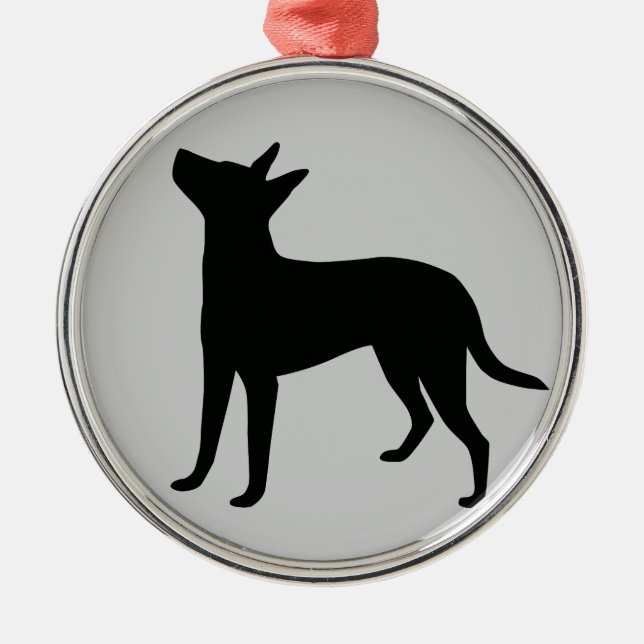 Treeing Feist-Verzierung Ornament Aus Metall (Vorne)