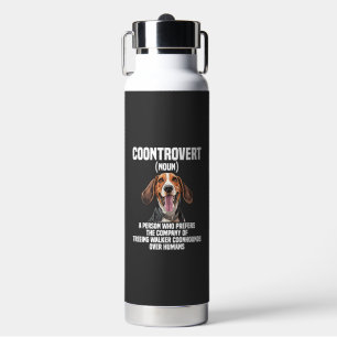 Treeing Walker Coonhound Liebhaber Hund Coontrover Trinkflasche