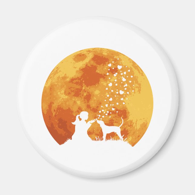 Treeing Walker Coonhound Magnet (Vorne)