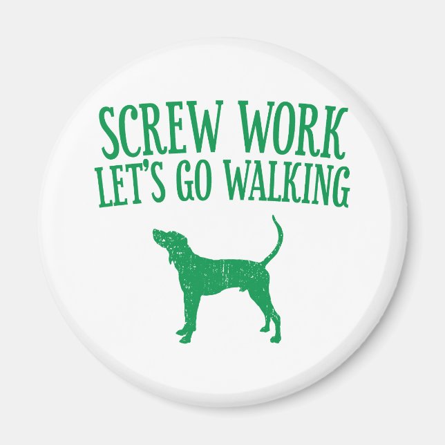 Treeing Walker Coonhound Magnet (Vorne)