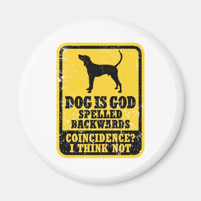 Treeing Walker Coonhound Magnet (Vorne)