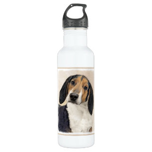 Treeing Walker Coonhound Malerei - Originelle Kuns Edelstahlflasche