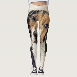 Treeing Walker Coonhound Malerei - Originelle Kuns Leggings