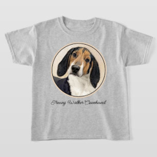 Treeing Walker Coonhound Malerei - Originelle Kuns T-Shirt