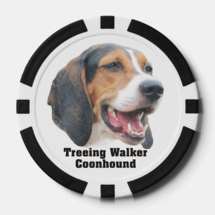Treeing Walker Coonhound Poker Chips